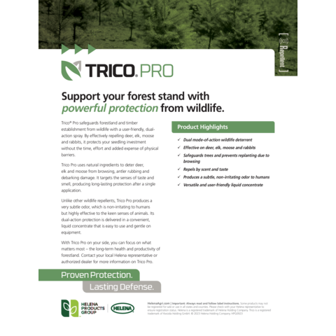 TRICO<sup>®</sup> PRO Forestry Flyer