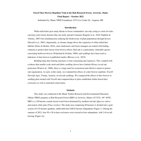 TRICO<sup>®</sup> Trial Results